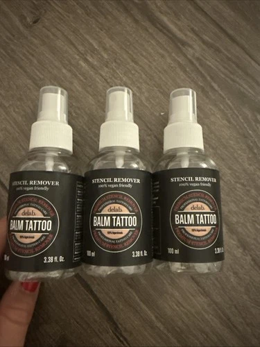 BALM TATTOO | Tattoo Stencil Remover 3.38 Fl Oz 100 ml Set Of 3 Sprays - product listing photo