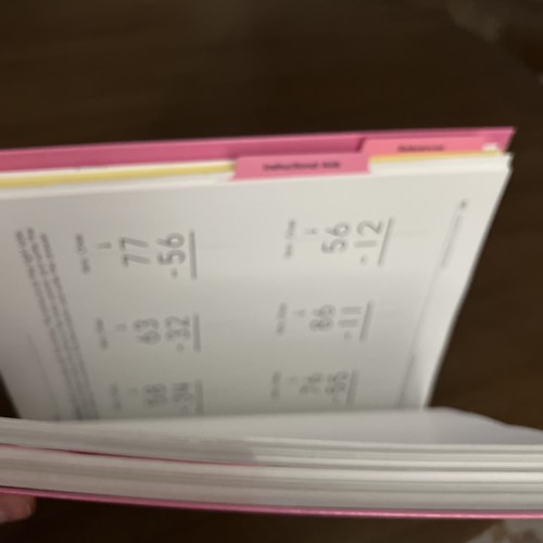 TouchMath Subtraction Kit First Grade TM741 175 Worksheets Plus Lots Of Others - Picture 9 of 18