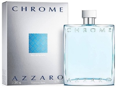 AZZARO CHROME * Azzaro 6.7 oz / 200 ml Eau de Toilette Men Cologne