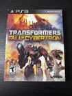 Transformers Fall of Cybertron Sony PlayStation 3