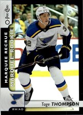 2017-18 O-Pee-Chee Update Black Rainbow Foil Tage Thompson Rookie /100 Buffalo