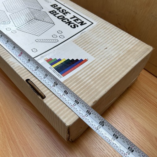 ETA Cuisenaire Math Learning Teaching Box, Blue & Orange, EUC - Picture 7 of 10
