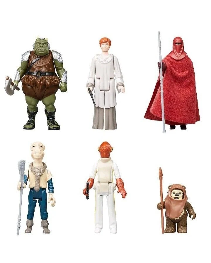 Star Wars Colección Retro El Retorno del Jedi Multipack 3.75" Set 6 Figuras Pack Foto 3 de 4