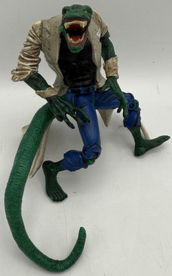 Spiderman Lizard Dr. Curtis Connors Action Figure Vintage 1997 Marvel 6'' Toy Biz
