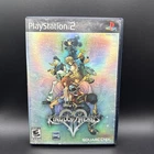 Kingdom Hearts II (PlayStation 2) - Black Label / Foil Cover - Not Tested