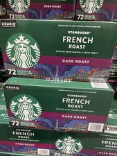Starbucks French Roast Coffee K-Cup Pods - 72 Count 1 Box