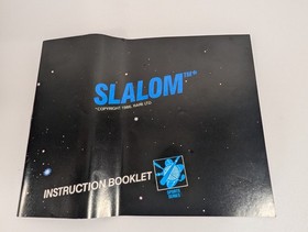 Slalom - Nintendo NES, Complete In Box, 5 Screw, Hang Tab, Authentic OEM, VG