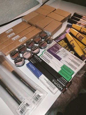 Assorted Makeup Lot: NYX, Maybelline, Revlon, Moira, Hard Candy, Etc. 50 Pieces