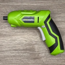 Greenworks Cordless Electric Rechargeable Screwdriver Screw Driver, SD4B200