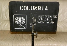 CBS Columbia Recording Studios Music Stand Historic 30th Street NYC "The Church"