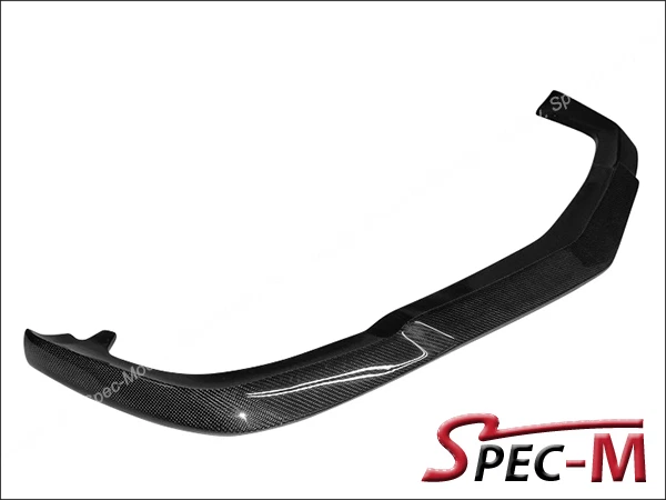 Parachoques delantero tipo CS labio fibra de carbono ajuste 03-05 W209 CLK55 CLK550 AMG parachoques  Foto 3 de 3