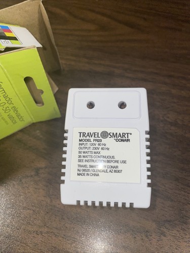 Conair TravelSmart 50-Watt Reverse Transformer NIB! - Picture 4 of 5