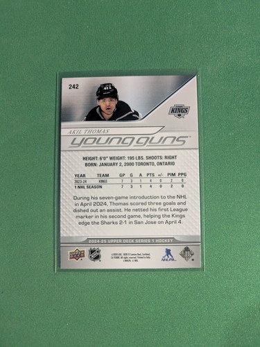 2024-25 Upper Deck Young Guns Series 1 & II *Pick from List* *Finish your Set* - Picture 129 of 332
