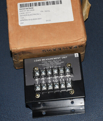 TRC 19310 LOAD MEASUREMENT SENSOR UNIT 88-21144 6625-01-367-8436 | eBay