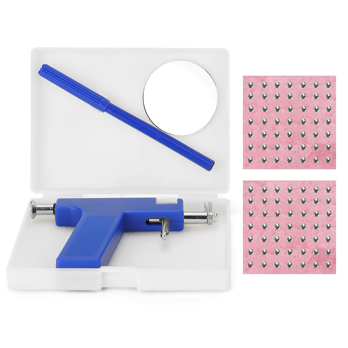 Stainless Steel Body Piercing Tool Kit Professional Ear Nose Navel