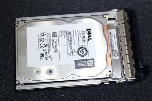 Dell D623D 450GB 15k SAS Hard Drive in D981C Caddy HUS156045VLS600 T857K