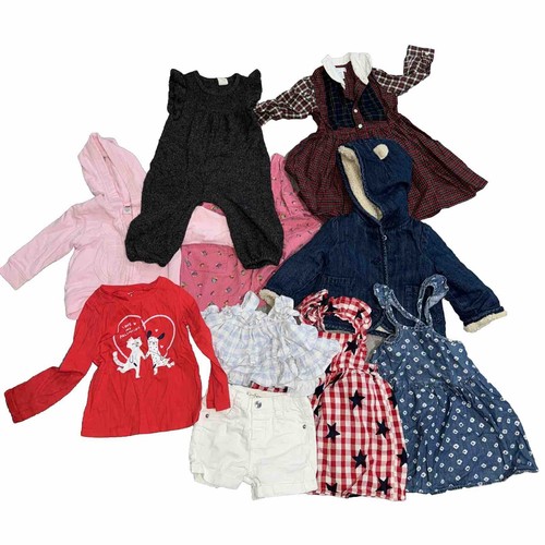 Lot Of 10 Girls Pieces 12-24 Months Gap Ralph Lauren Jessica Simpson - Picture 2 of 12