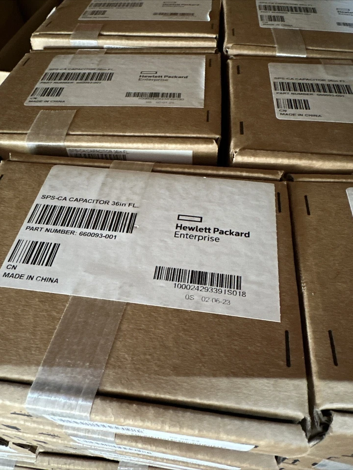 2023 MFG Date HP FBWC Capacitor Pack 36" 660093-001 654873-003 - Image 2 of 4