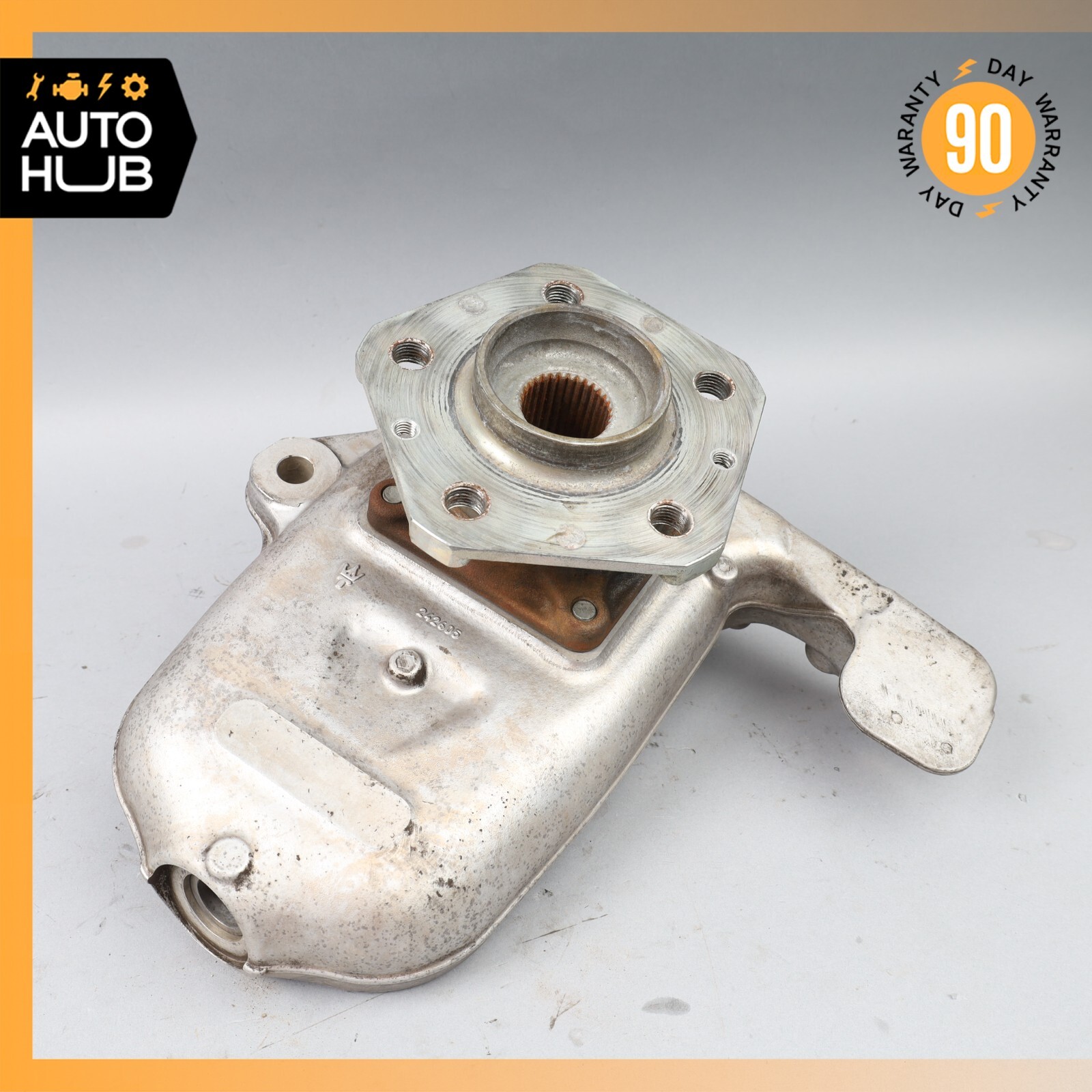 03-10 Maserati GranTurismo M145 Front Right Side Spindle Knuckle Hub OEM 61k