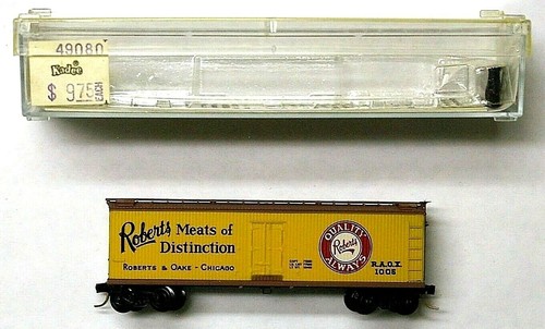 MTL Micro-Trains 49080 Roberts and Oake RAOX 1005 madera refrigerador coche | Zustand: New