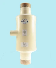 Centek 5" Marine Muffler Vernatone Wet Exhaust Round Straight 107H500