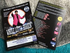 WHOLE LOTTA SHAKIN - REBEL DEAN -  THEATRE FLYERS X 2