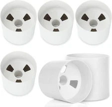 FVIEXE 6PCS Golf Hole Cup 4 Inch Depth ABS Plastic Golf Cups for Putting Green