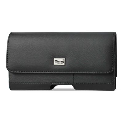 Horizontal Leather Phone Holster Pouch for Coolpad Legacy fits with OTTERBOX