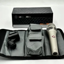 Silver Neumann KMS105 Handheld Supercardoid Condenser Microphone New