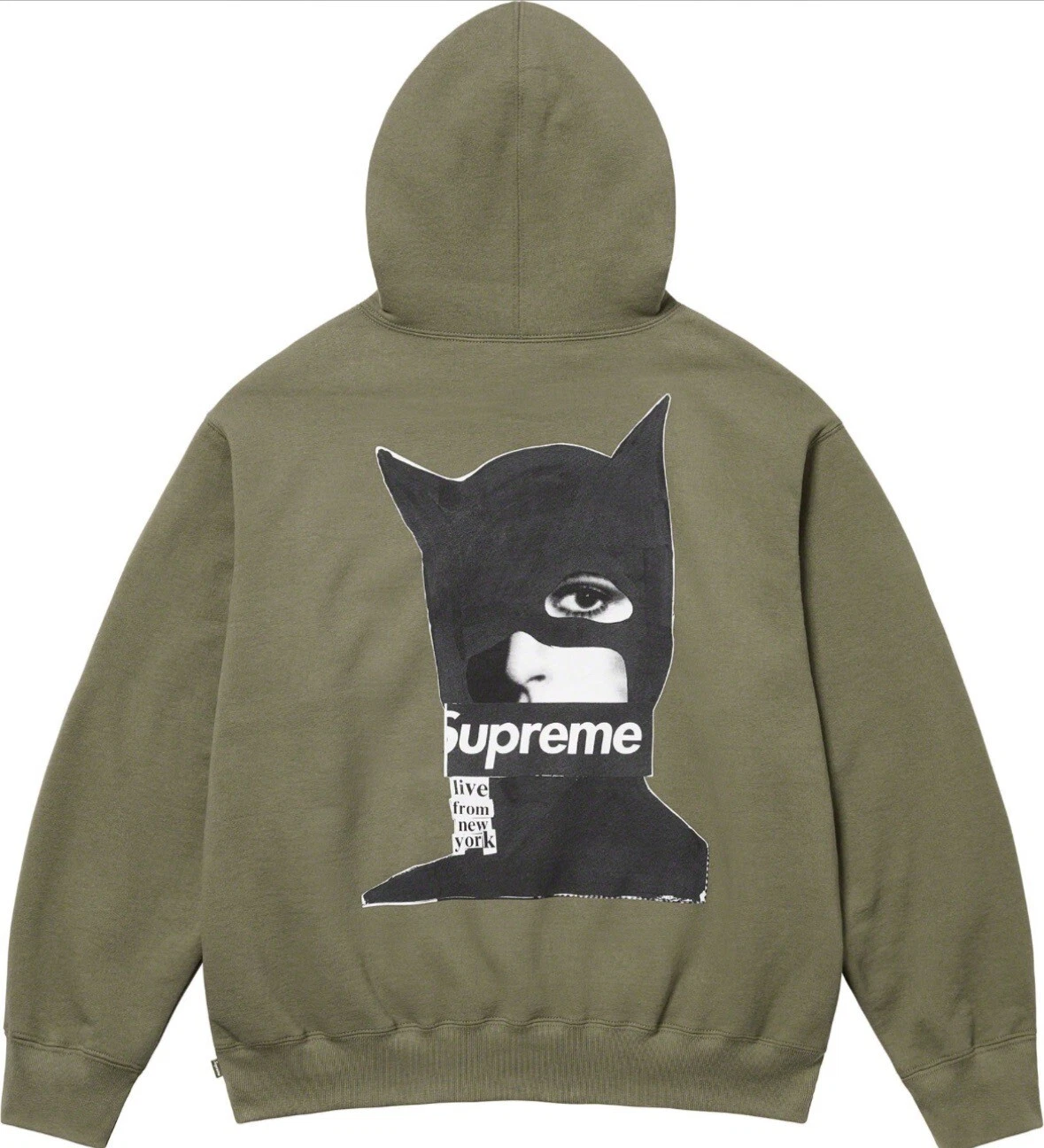 Sweat à capuche Supreme Catwoman Light Olive S