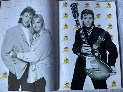 Paul McCartney Concert Program & Magazine 1989 1990 World Tour | eBay