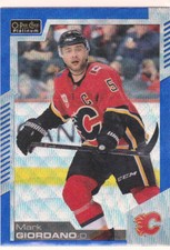 2020-21 O-Pee-Chee OPC Hockey Platinum Blue Surge #36 Mark Giordano