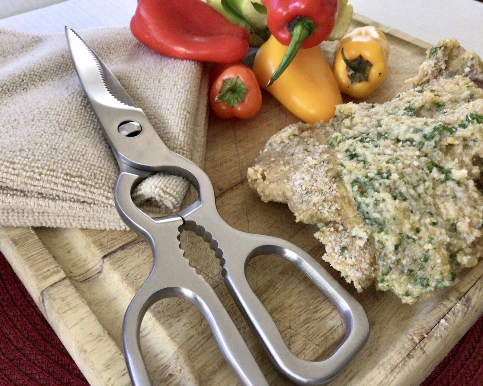 kitchen food scissors high quality stainless steel Heavy Duty Multi Purpose 👍
Opens in a new window