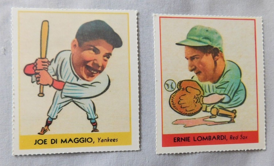 1977 Dover Publications Classic Baseball Cards Reprints Baseball Card Pick one