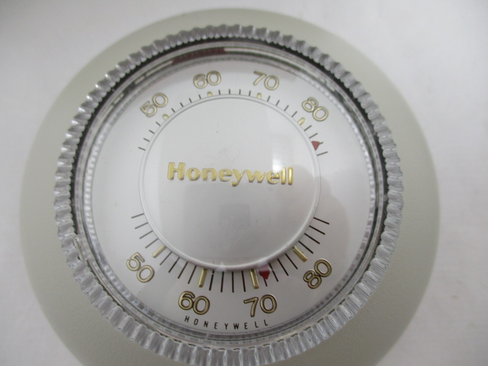 Honeywell The Round Heating Cooling Thermostat T87F 1859 TAUPE New in
