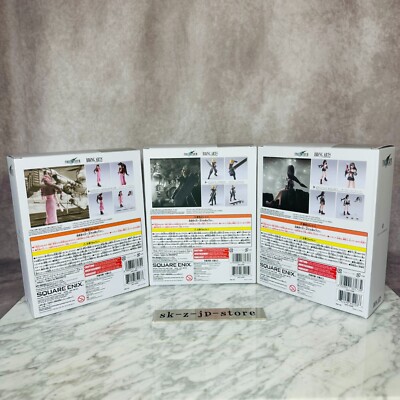 Final Fantasy VII FF7 Cloud & TIFA & Aerith Bring Arts Action