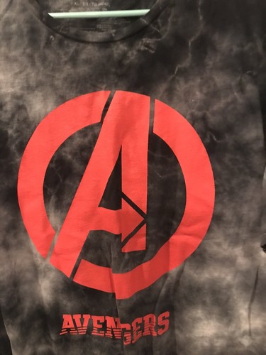 Marvels Avengers Blk And Gray Blend T-shirt. Size Xl - Picture 4 of 6