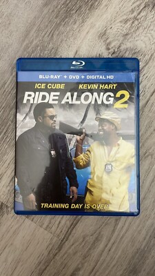 Ride Along (Blu-ray/DVD, 2016, 2-Disc Set, Includes Digital Copy)  25192267055|