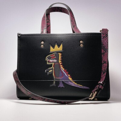 COACH Jean Michel Basquiat Dempsey Carryall Shoulder Bag C5661