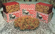 Postcard Advertising Old Fashioned Claxton Fruit Cake