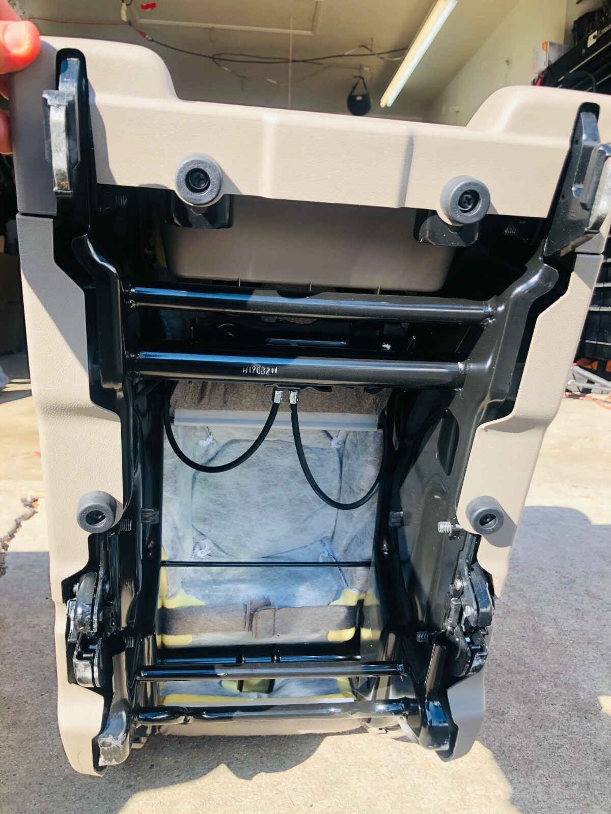 Middle Seat Honda Odyssey 2021 Jump Seat Black Leather sprinter transit