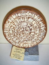 Phaistos Disc Cretan Museum Mini Replica Statue