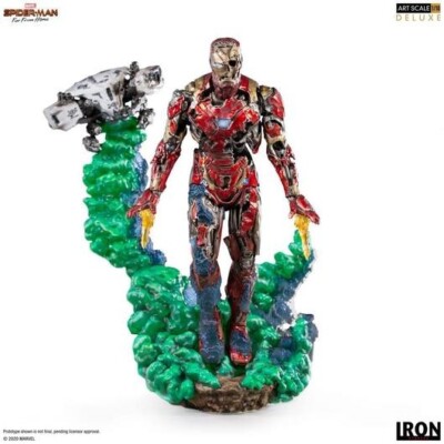 IRON STUDIOS BDS ART SCALE 1/10 MARVEL SPIDER MAN IRON MAN ILLUSION