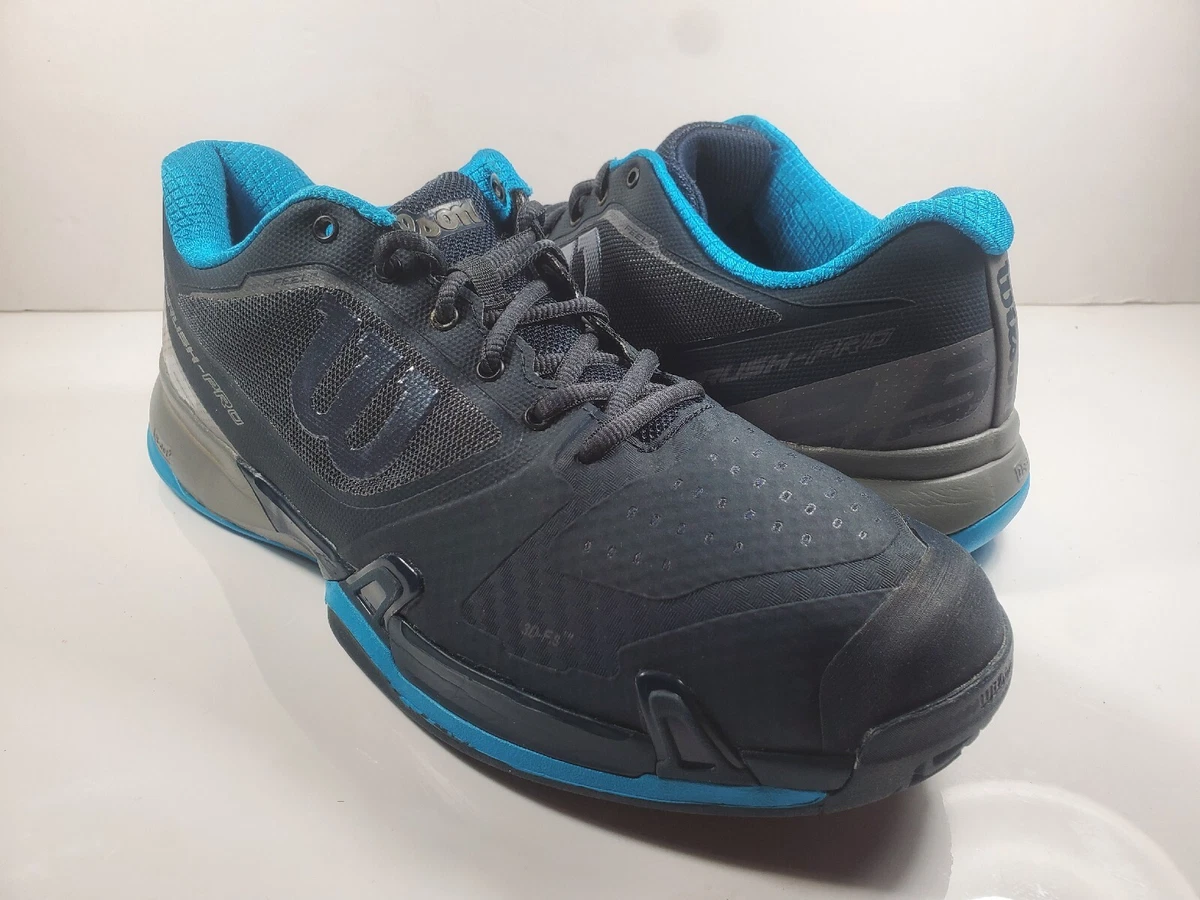 Wilson Rush Pro 2.5 2019 Tennis Shoes Blueberry WRS325190 Size 9.5