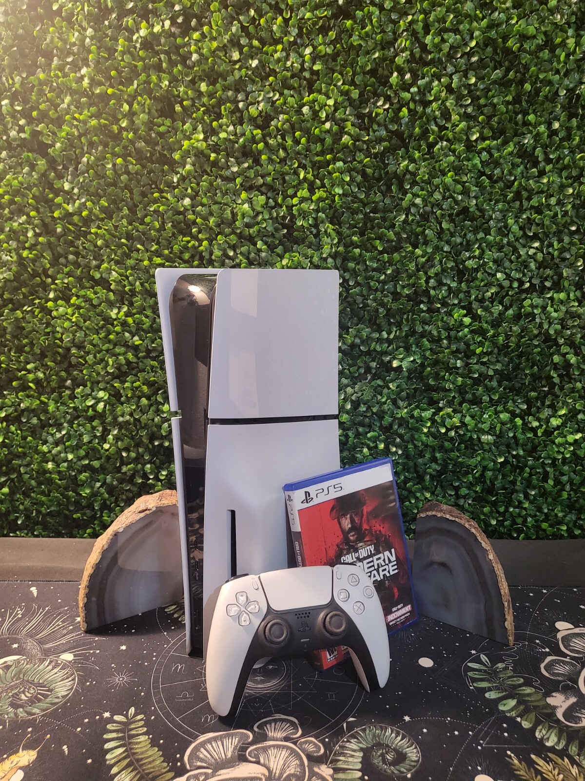 Ps5 Disc Drive Slim With Mw3 And Controller