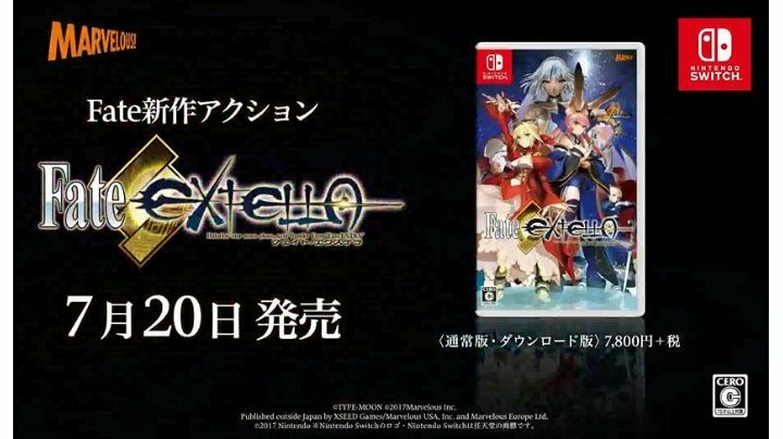 USED Nintendo Switch Fate / EXTELLA 02656 JAPAN IMPORT | eBay