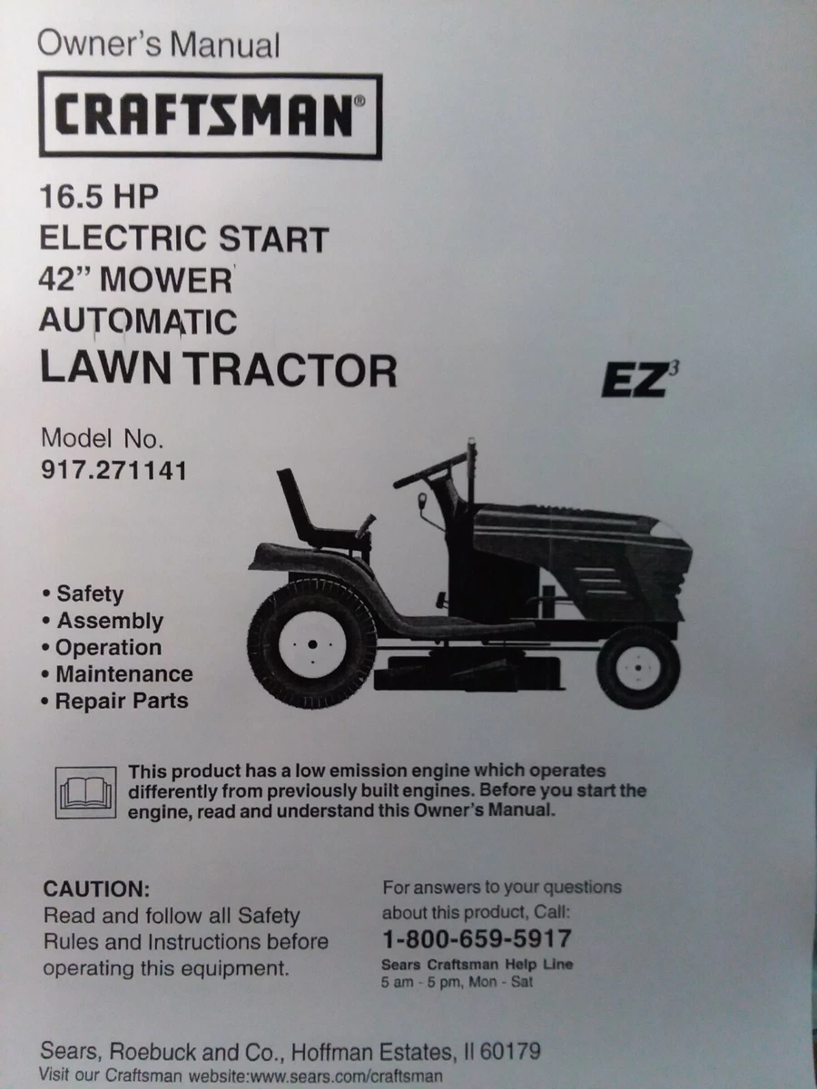 Sears Craftsman 16.5 h.p 42
