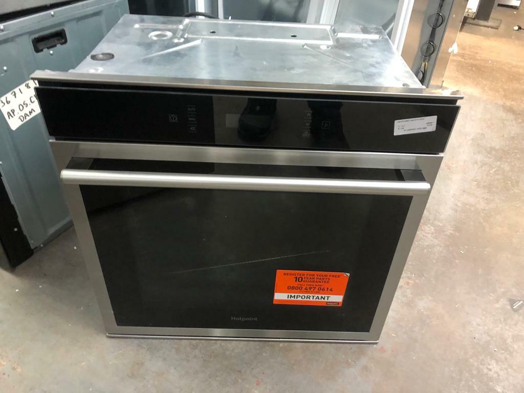 Hotpoint SI6874SHIX Built In Electric Single Oven (Stainless Steel) LCD