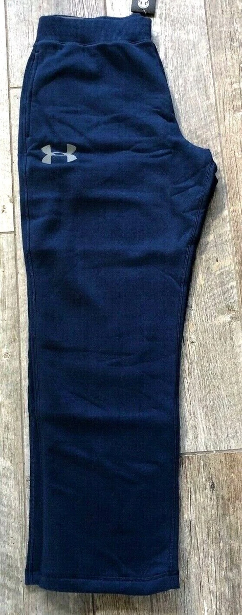New Under Armour Fitted Navy Sweatpant Coldgear 1248351 Sizes S