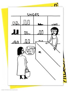 David Shrigley Anniversaire Carte De Vœux Funny Comedie Humour Nouveaute Coquin Blague Ebay
